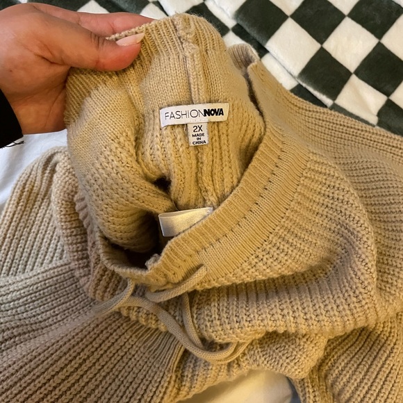 Pantalon confort beige taille 2x Fashionova - Picture 3 of 3